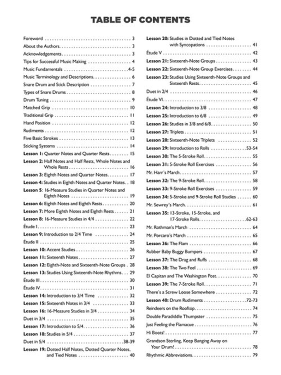 Hal Leonard School for Snare Drum