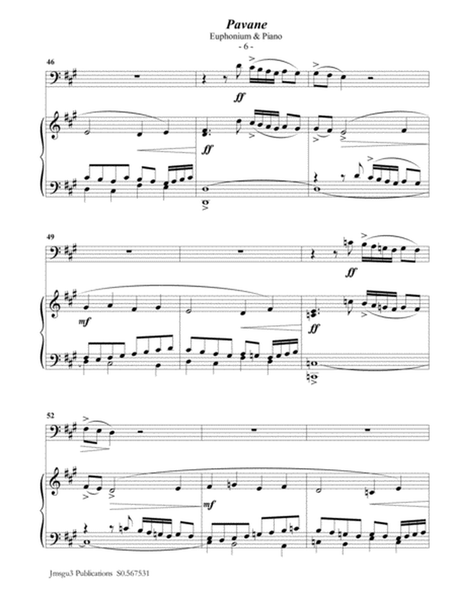 Fauré: Pavane Op. 50 for Euphonium & Piano image number null