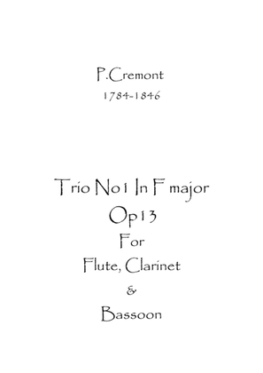 Book cover for Trio No.1 in F major