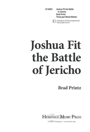 Book cover for Joshua Fit the Battle of Jericho