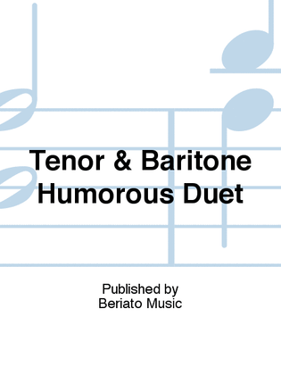 Book cover for Tenor & Baritone Humorous Duet