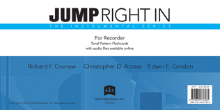 Jump Right In: Recorder - Tonal Pattern Flashcards