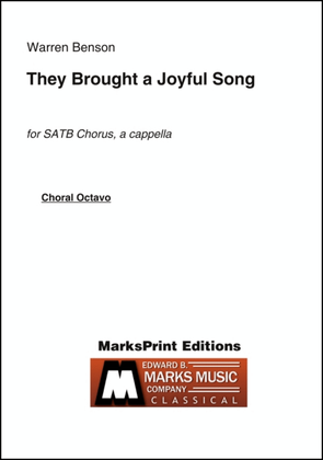 Book cover for They Brought a Joyful Song
