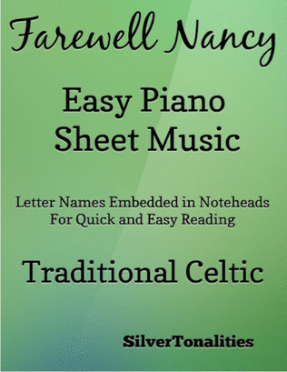 Book cover for Farewell Nancy Easy Piano Sheet Music