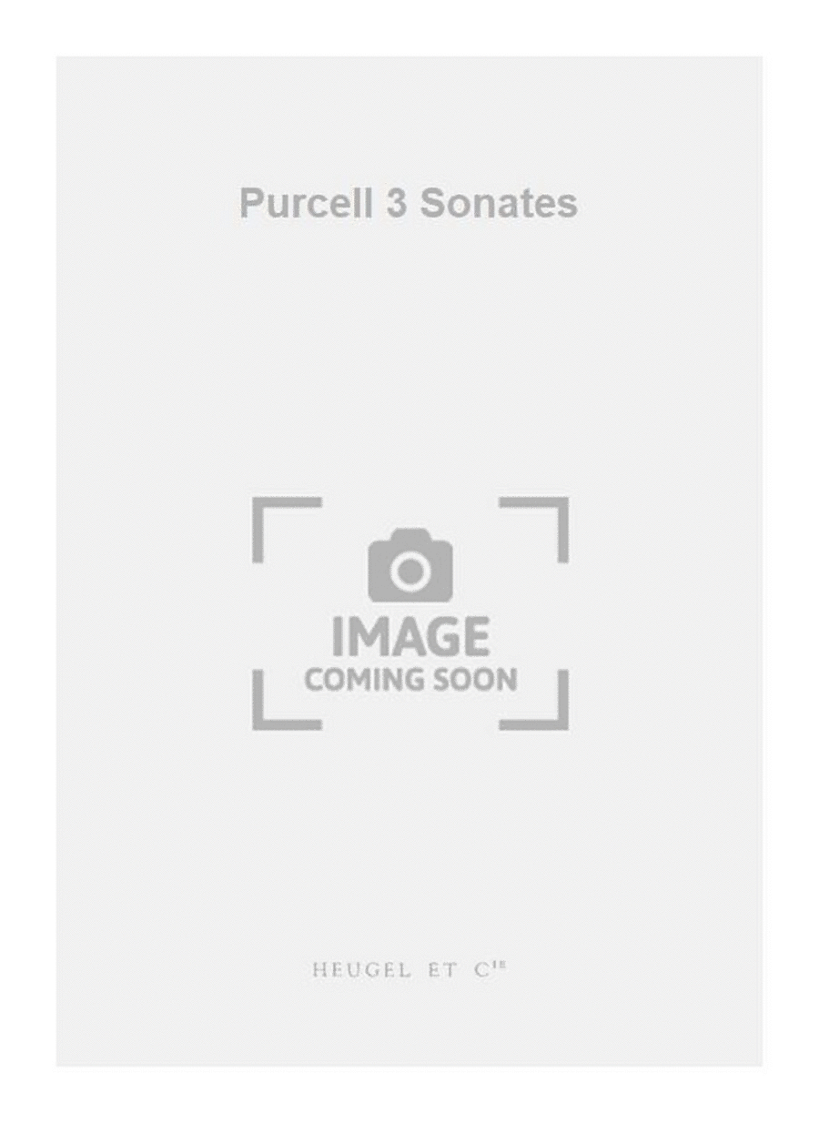 Purcell 3 Sonates