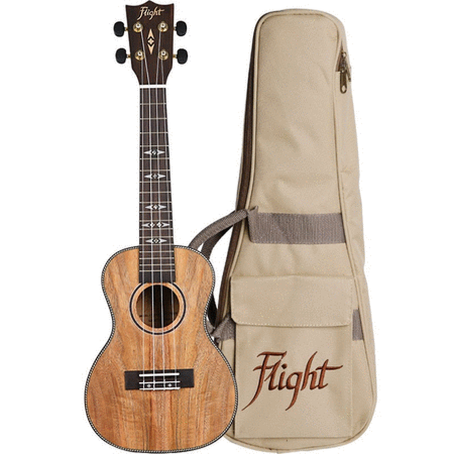 Flight Duc450 Concert Uke Mangowood W/Bag