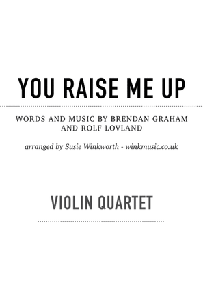 Book cover for You Raise Me Up