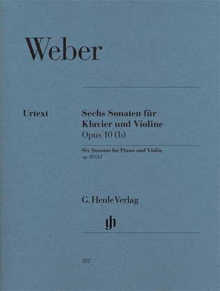 6 Sonatas for Piano and Violin Op. 10 (b)