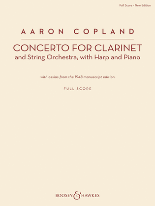 Book cover for Concerto for Clarinet
