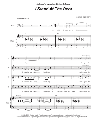I Stand At The Door (SATB)