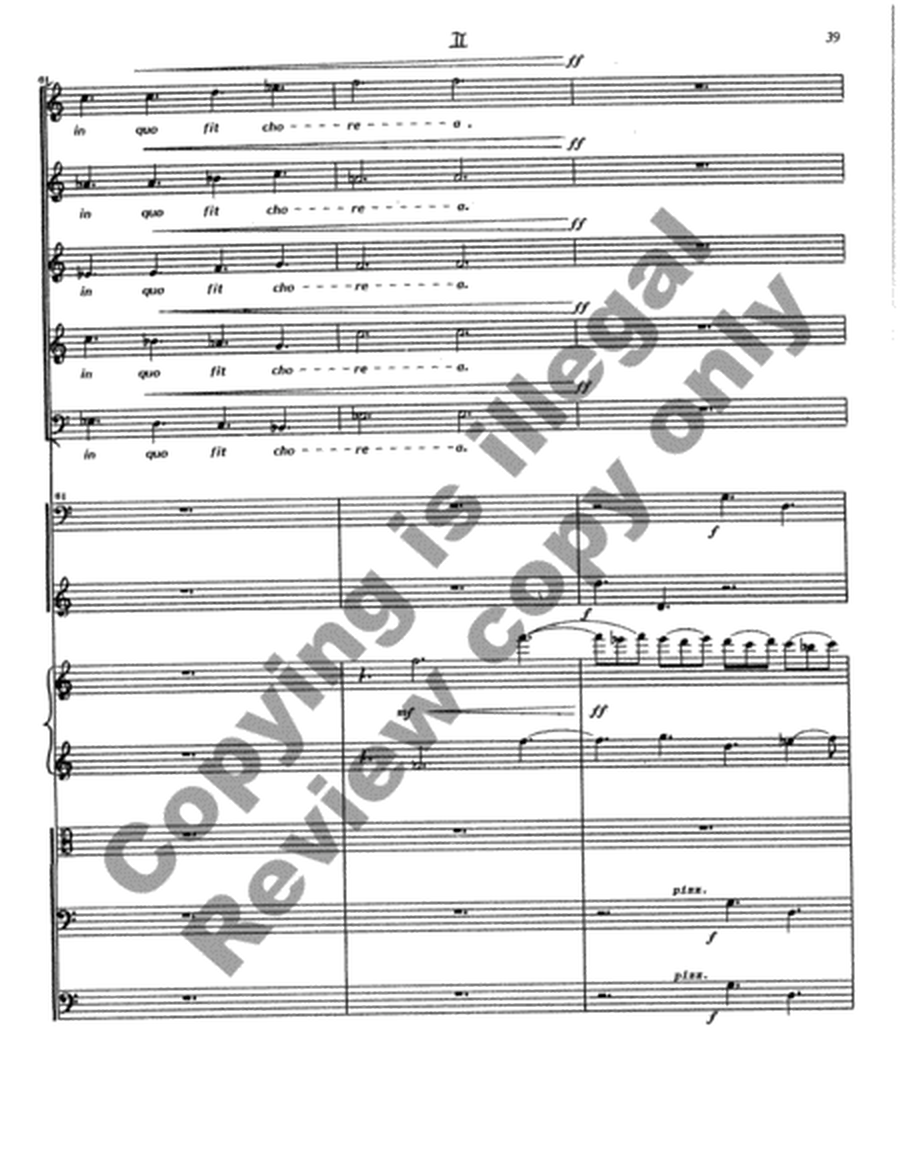 Cantata Rustica (Full/Choral Score)