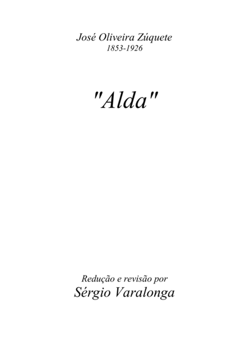 "Alda", Opereta de José Oliveira Zúquete, revisão e arranjo por Sérgio Varalonga image number null