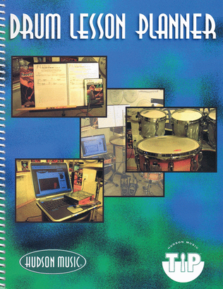 Book cover for Drum Lesson Planner