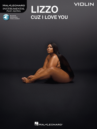 Book cover for Lizzo - Cuz I Love You Instrumental Play-Along for Violin