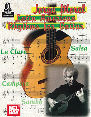Book cover for Jorge Morel: Latin American Rhythms for Guitar