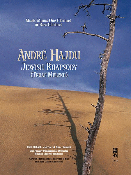 HAJDU Jewish Rhapsody for Clarinet/Bass Clarinet and Orchestra