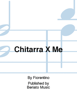 Book cover for Chitarra X Me