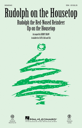 Book cover for Rudolph on the Housetop