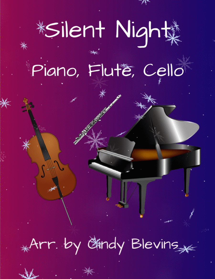 Silent Night, for Piano, Flute and Cello image number null