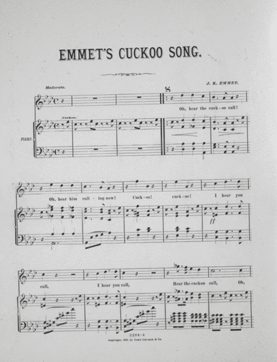 Emmet's Fritz in Ireland. Emmet's Cuckoo Song