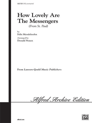 Book cover for How Lovely Are the Messengers