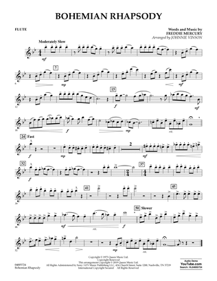 Book cover for Bohemian Rhapsody (arr. Johnnie Vinson) - Flute