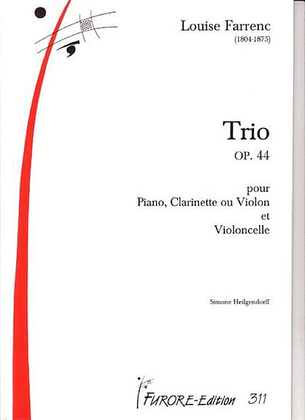 Book cover for Trio op. 44