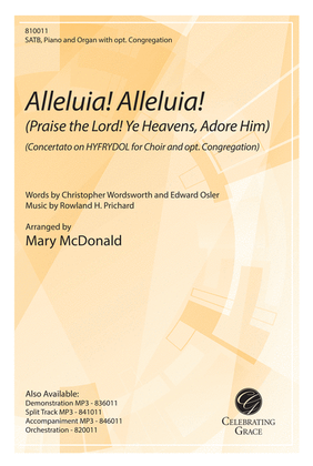 Book cover for Alleluia! Alleluia!/Praise the Lord! Ye Heavens, Adore Him