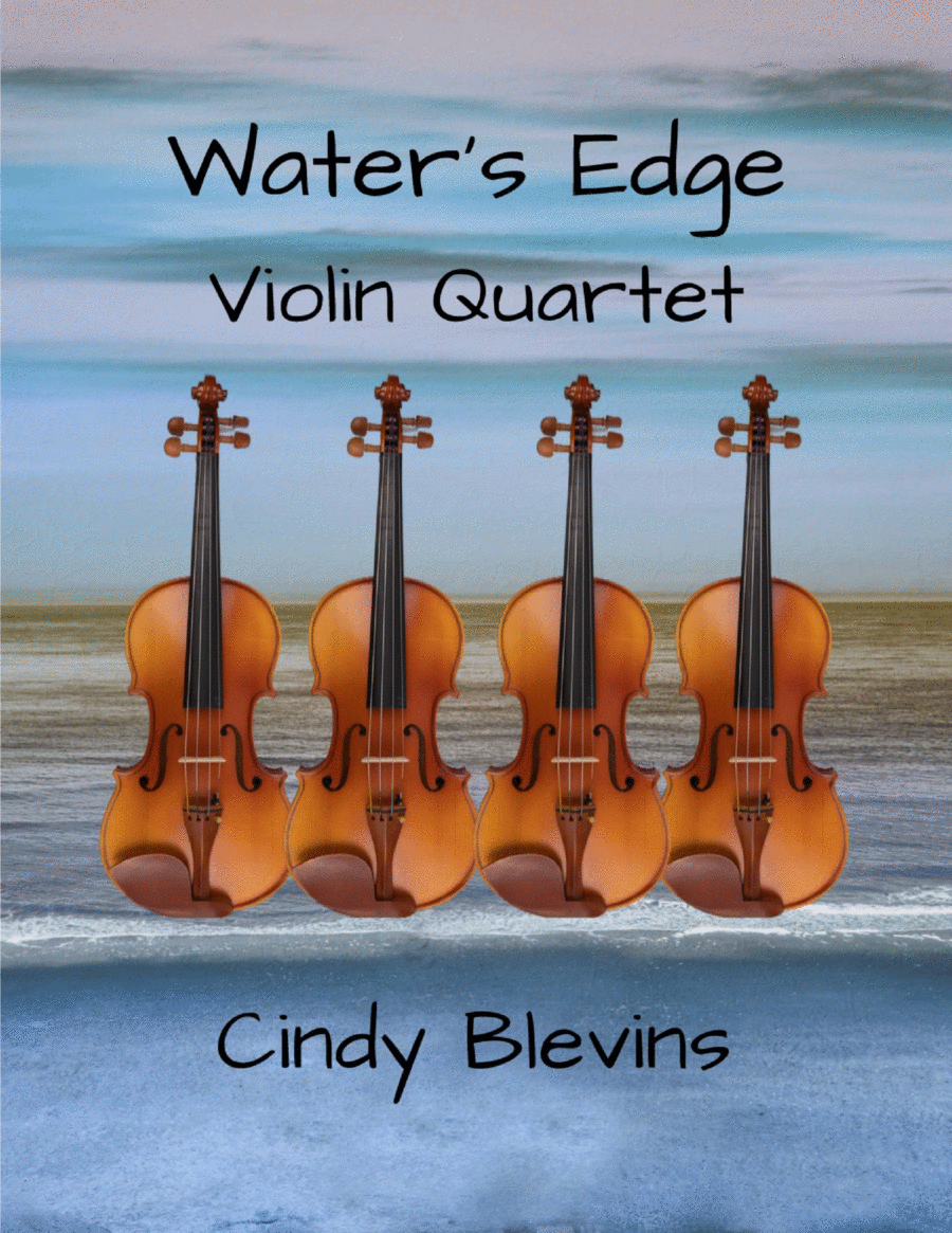 Water's Edge, for Violin Quartet image number null