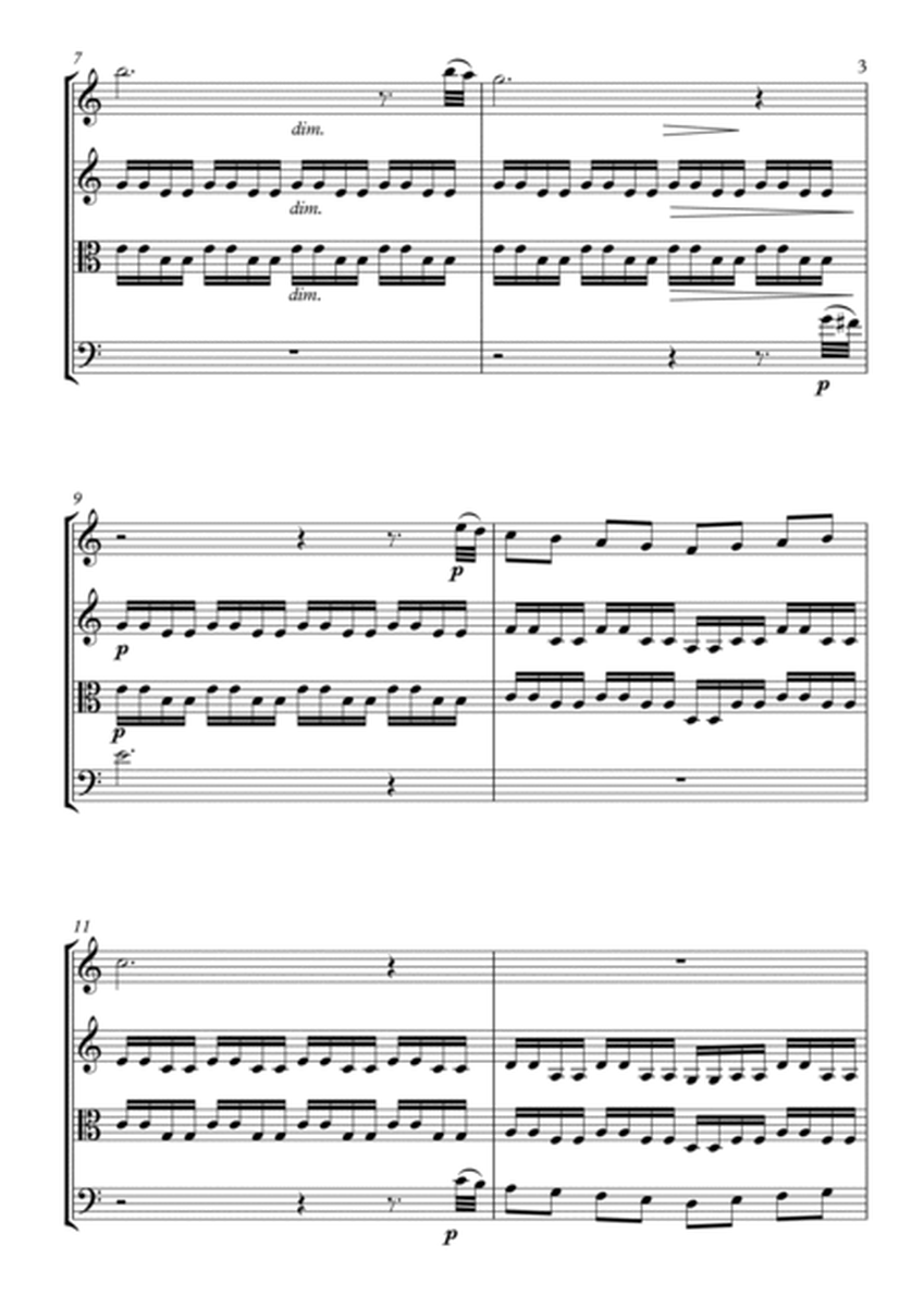 String Quartet No. 2 ('Locomotion') - Score Only image number null