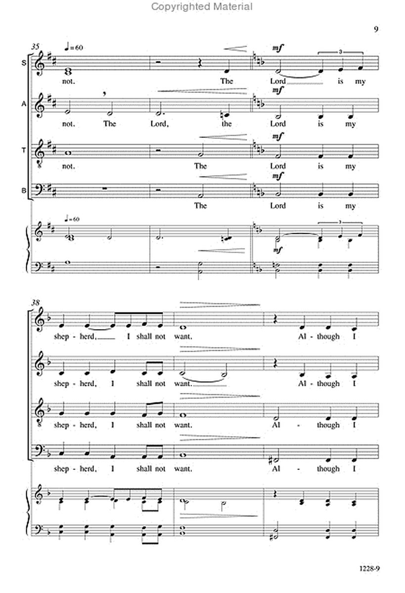 Fear Not - SATB divisi Octavo