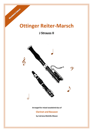 Ottinger Reiter Marsch (Clarinet and Bassoon Duet)