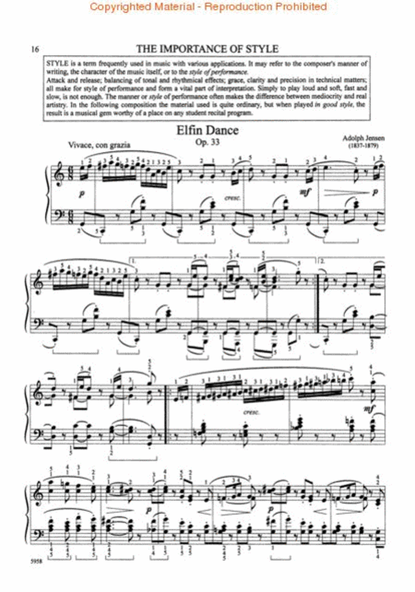 John Thompson's Modern Course for the Piano - The Fourth Grade Book