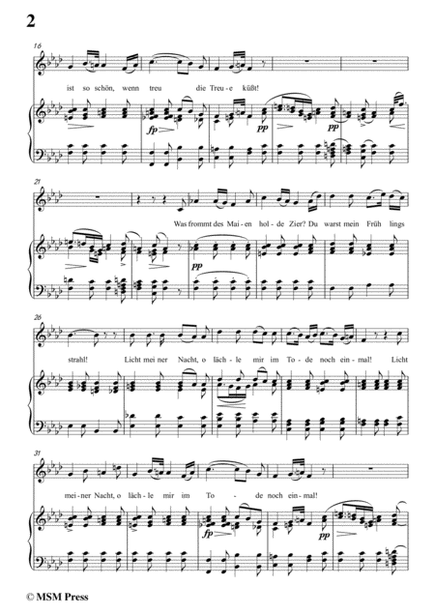 Schubert-Romanze,from 'the play Rosamunde',in f minor,Op.26,for Voice and Piano image number null