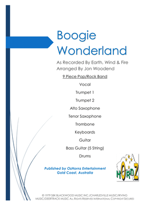 Book cover for Boogie Wonderland