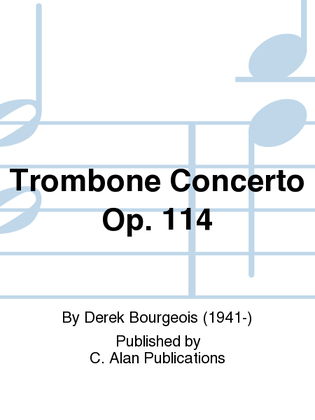 Book cover for Trombone Concerto Op. 114