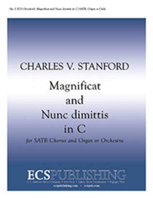 Book cover for Magnificat & Nunc Dimittis in C