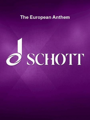 Book cover for The European Anthem