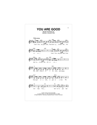 Book cover for You Are Good