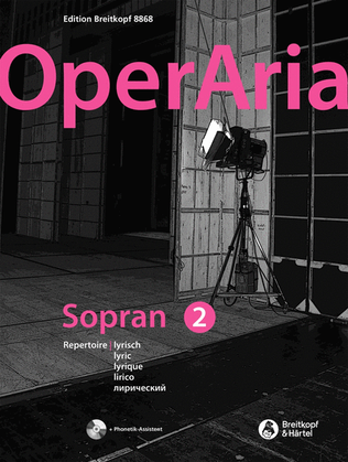 Book cover for OperAria Soprano Volume 2: lyrisch