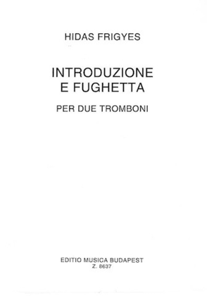 Book cover for Introduction & Fugue for 2 Trombones