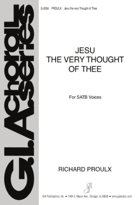 Jesu, the Very Thought of Thee