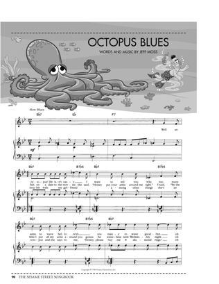 Book cover for Octopus Blues (from Sesame Street)