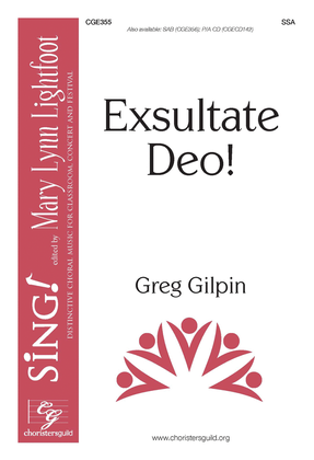 Book cover for Exsultate Deo!