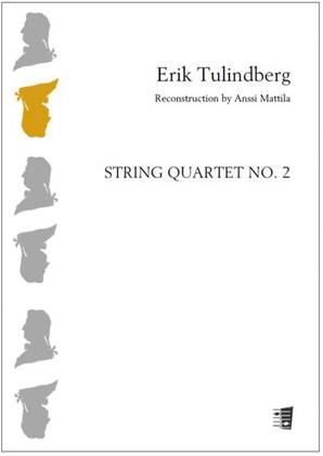 Book cover for String quartet no. 2 - Score & parts