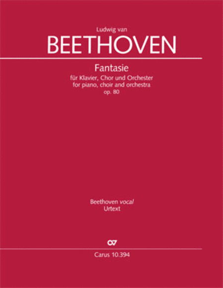 Fantasia for piano, choir and orchestra