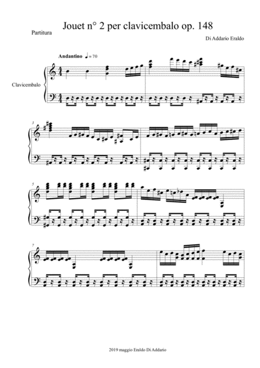 Jouet n° 2 per clavicembalo op. 148 image number null