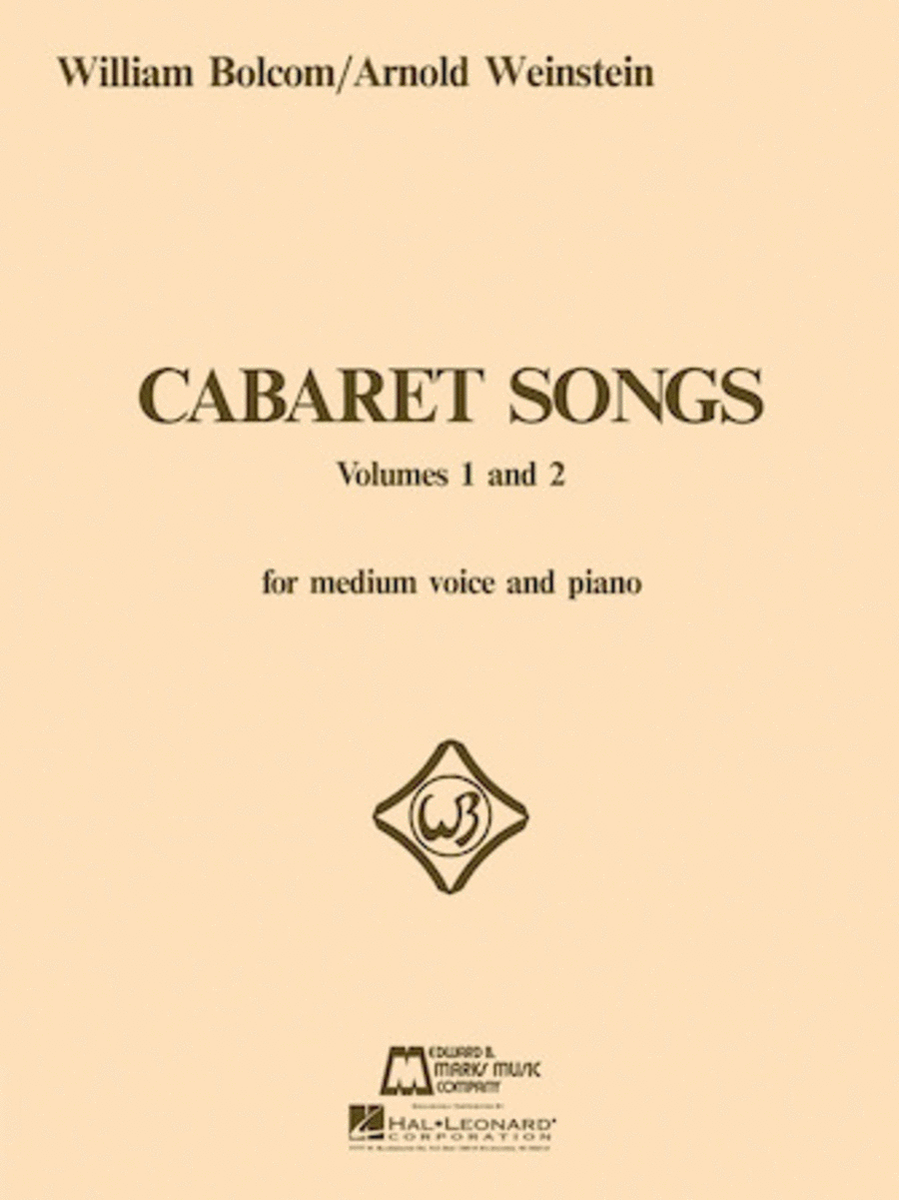Cabaret Songs – Volumes 1 and 2