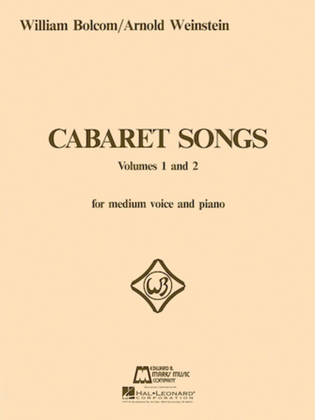 Book cover for Cabaret Songs – Volumes 1 and 2