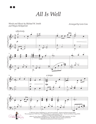 Book cover for All Is Well